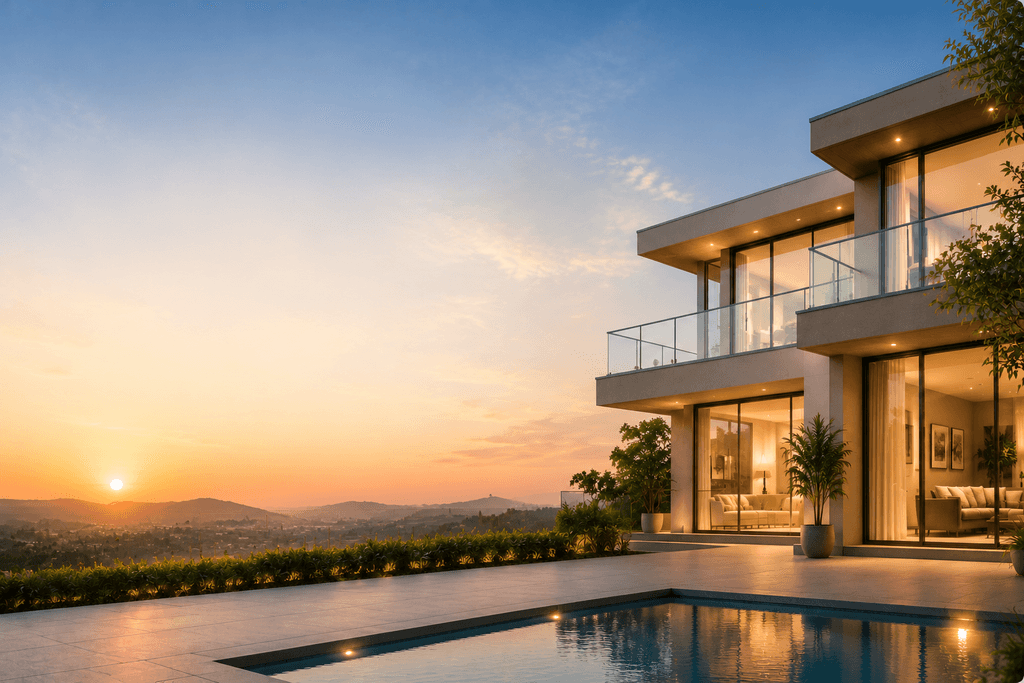 A welcoming home and outdoor space