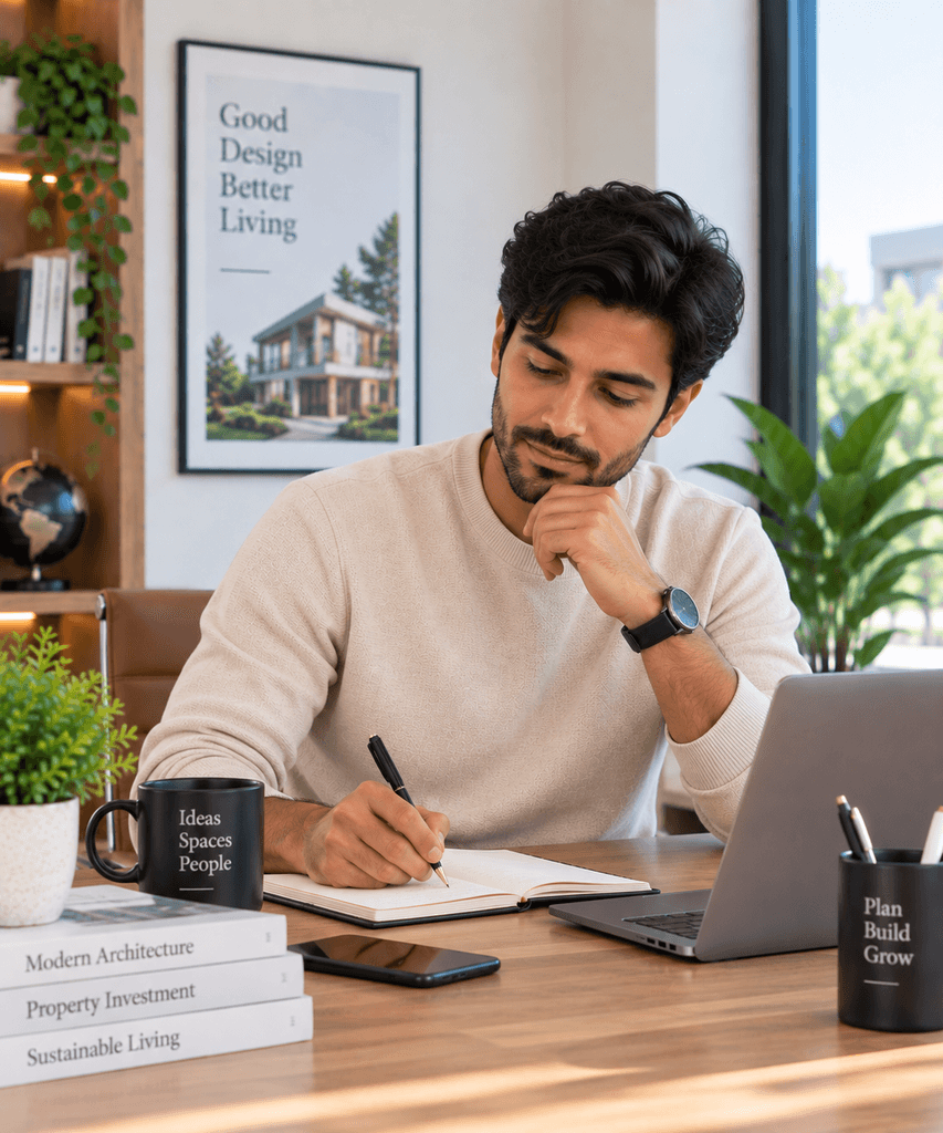 Illustrative portrait for the Hamza Ali sample agent profile